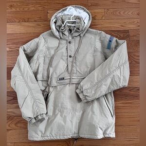 Beige Hooded Jacket vintage Eider